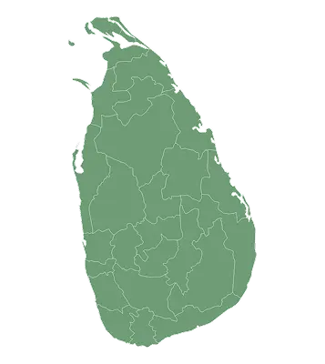 Map of Sri Lanka