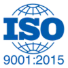 ISO 9001:2015 certification mark